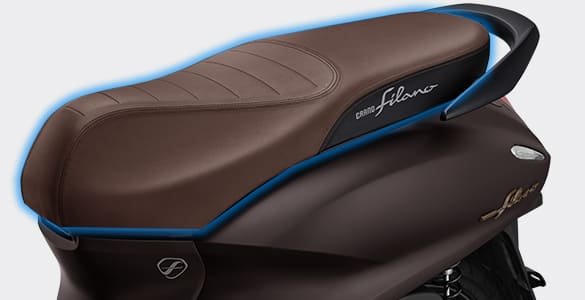 Premium Seat with Embroidery Style